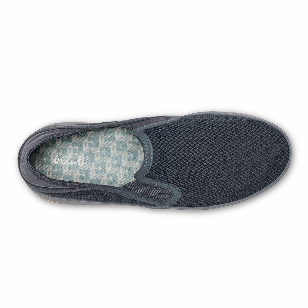 Olukai Women's Ki Ihele Slip On Shoe - Wind Grey US876-249